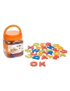 JUEGO EDUCATMINILAND TRANSLUCENT LETRAS MAYUSCULAS 76 pz  3-6 AÑOS