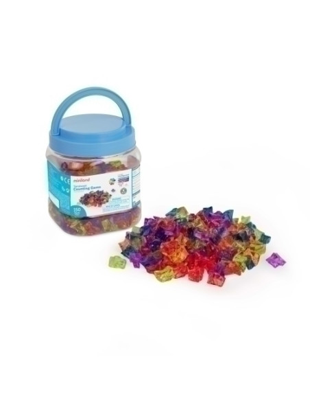 JUEGO EDUCATMINILAND TRANSLUCENT PIEDRAS 150 pz  3-6 AÑOS