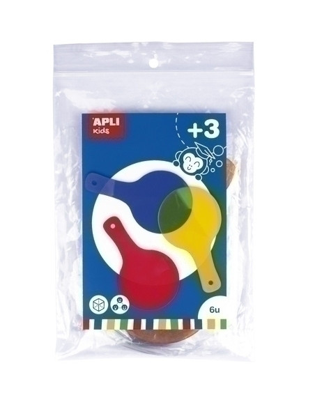 JUEGO EDUCATIVO APLI KIDS PALETAS DE COLORES BOLSA DE 6 UD