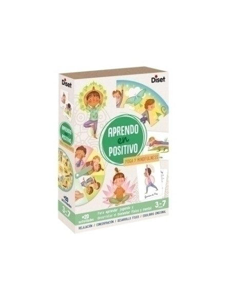 JUEGO EDUCATIVO DISET APRENDE EN POSITIVO - YOGAMINDFULNESS