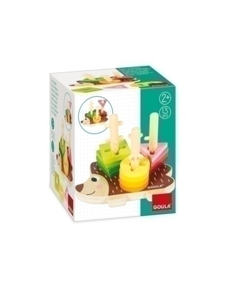 JUEGO EDUCATIVO GOULA ERIZO APILABLE