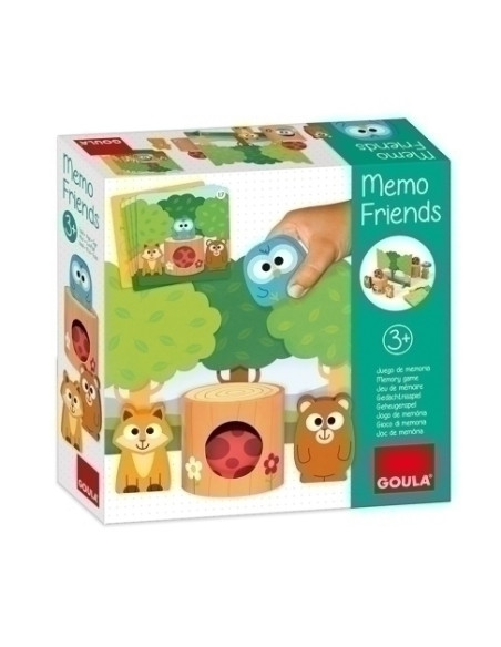 JUEGO EDUCATIVO GOULA MEMO FRIENDS 3-6 años