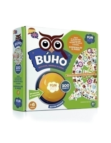 JUEGO IMAGILAND BUHO PUZLE BOTON 200 PALABRAS