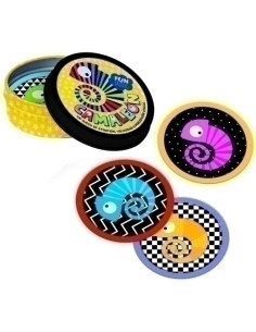 JUEGO IMAGILAND CARTAS REDONDAS FUNTASTIC CAMALEON