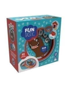JUEGO IMAGILAND CARTAS REDONDAS FUNTASTIC DOG CCAJA