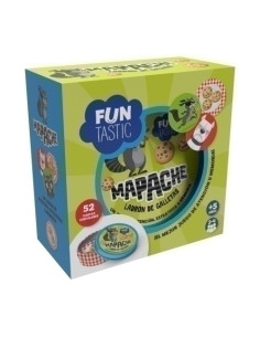 JUEGO IMAGILAND CARTAS REDONDAS FUNTASTIC MAPACHE CCAJA