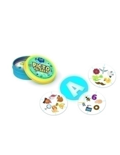JUEGO IMAGILAND CARTAS REDONDAS FUNTASTIC PICTO PALABRA