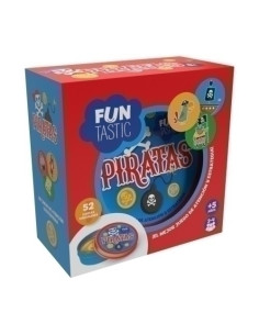 JUEGO IMAGILAND CARTAS REDONDAS FUNTASTIC PIRATAS CCAJA