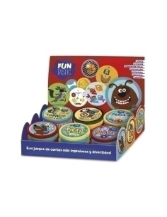 JUEGO IMAGILAND DISPLAY CARTAS REDONDAS FUNTASTIC 24 uds