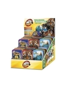 JUEGO IMAGILAND DISPLAY HIT CARDS CAJA METALICA 18 uds