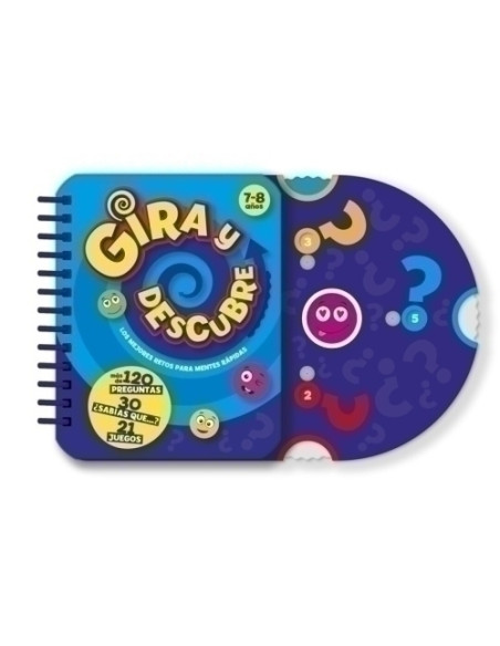 JUEGO IMAGILAND GIRA Y DESCUBRE 7-8 AÑOS