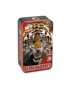 JUEGO IMAGILAND HIT CARDS CAJA METALICA DEPREDADORES