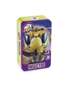 JUEGO IMAGILAND HIT CARDS CAJA METALICA INSECTOS