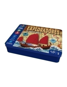 JUEGO IMAGILAND INTELIGENTES EXPLORADORES CAJA METALICA
