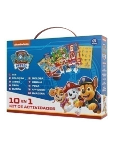 JUEGO IMAGILAND MALETIN 10 EN 1 PATRULLA CANINA