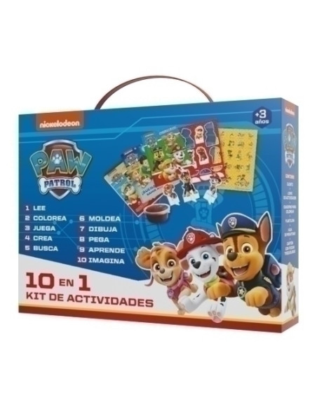 JUEGO IMAGILAND MALETIN 10 EN 1 PATRULLA CANINA
