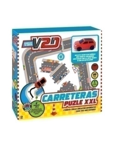 JUEGO IMAGILAND PUZLE XXL INFINITO CARRETERAS CON COCHE