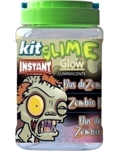 JUEGO INSTANT SLIME KIT COMPLETO PUS DE ZOMBIE