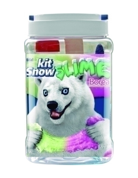 JUEGO INSTANT SLIME KIT SNOW SNOW BEAR