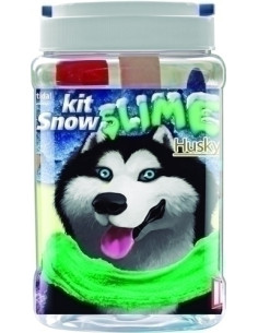 JUEGO INSTANT SLIME KIT SNOW SNOW HUSKY