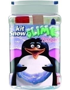 JUEGO INSTANT SLIME KIT SNOW SNOW PINGÜINO