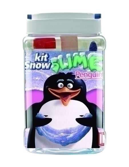 JUEGO INSTANT SLIME KIT SNOW SNOW PINGÜINO