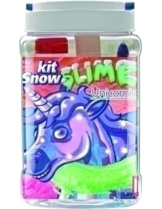 JUEGO INSTANT SLIME KIT SNOW SNOW UNICORNIO