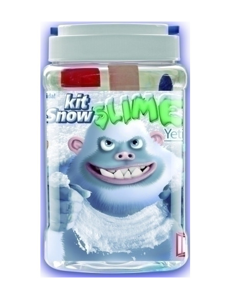 JUEGO INSTANT SLIME KIT SNOW SNOW YETI