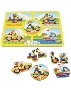 JUEGO KLUGER ENSARTE 10 PIEZAS VEHICULOS