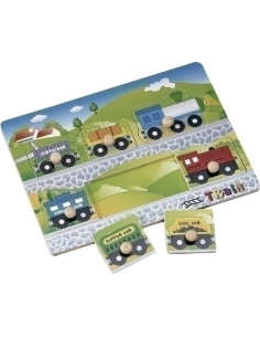 JUEGO KLUGER ENSARTE 7 PIEZAS TREN