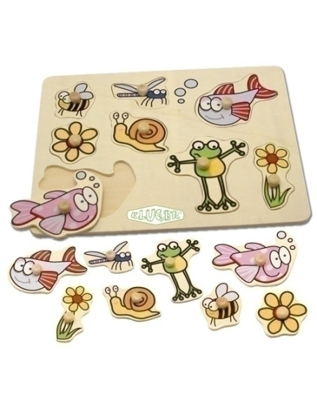 JUEGO KLUGER ENSARTE 8 PIEZAS BOSQUE ACUATICO