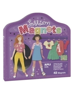 JUEGO MAGNETICO APLI FASHION 42 PIEZAS