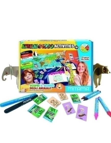 JUEGO MITAMA 1000 ACTIVITIES ANIMALES 3 años
