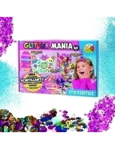 JUEGO MITAMA GLITTER MANIA 5 años