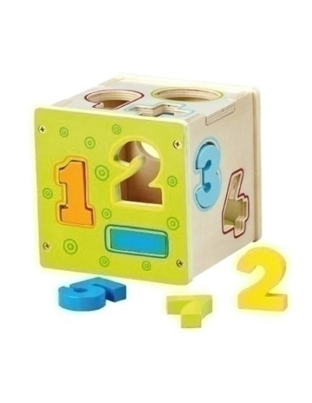 JUEGO SMART CUBO FORMAS NUMEROS ENCAJABLES SURTIDOS
