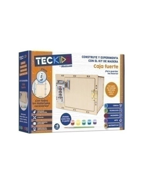 JUEGO TECKIDS IMAGILAND KIT MADERA CAJA FUERTE