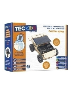 JUEGO TECKIDS IMAGILAND KIT MADERA COCHE SOLAR