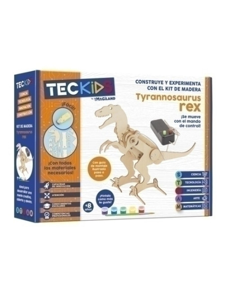 JUEGO TECKIDS IMAGILAND KIT MADERA TYRANNOSAURUS REX