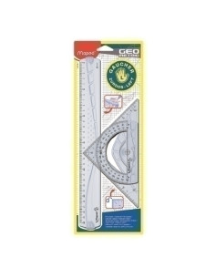 KIT 3 REGLAS GEOMETRIC MAPED PARA ZURDOS