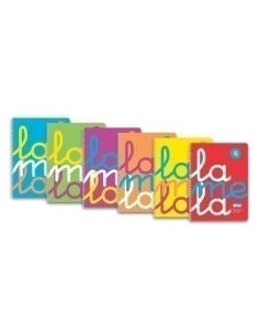 LAMELA BLOC tapa POLIPROPILENO 4 80h CUADROVIA 4 mm FLUOR SURTIDO 6 col