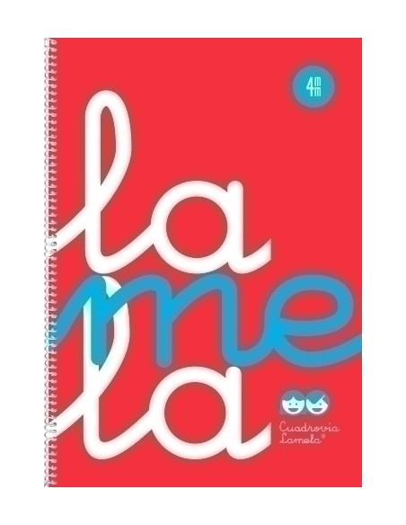 LAMELA BLOC tapa POLIPROPILENO F 80h CUADROVIA 4 mm ROJO