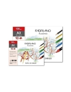 LAMINAS DIBUJO FABRIANO 24X32 CR BOLSA DE 10