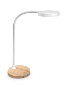 LAMPARA SOBREMESA CEP CLED-0290 LED BLANCOMADERA