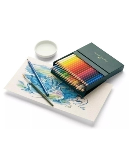 LAPICES ACUARELABLES FABER-CASTELL ALBRECHT DÜRER estuche imitacion PIEL de  36