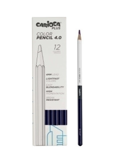 LAPICES de COLORES CARIOCA PLUS CAJA de 12 VIOLETA