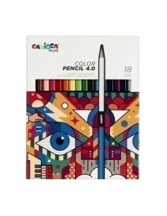 LAPICES de COLORES CARIOCA PLUS CAJA de 18