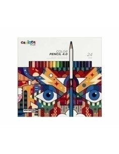 LAPICES de COLORES CARIOCA PLUS CAJA de 24