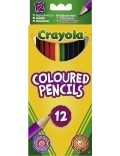 LAPICES de COLORES CRAYOLA estuche de 12