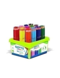 LAPICES de COLORES GIOTTO STILNOVO SCHOOL PACK de 192