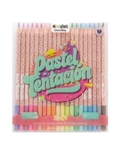 LAPICES de COLORES MOOVING PASTEL ESTUCHE de 20